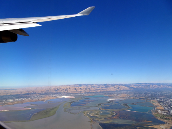 Turista British Airways: llegando a San Francisco.