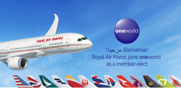 Royal Air Maroc oneworld.