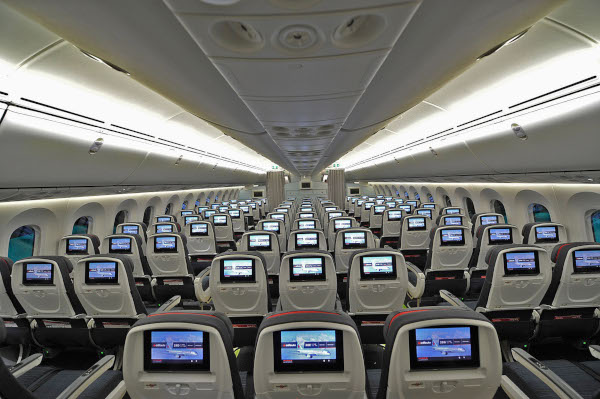 Air Canada Boeing Dreamliner 787: cruzando el Atlántico en Economy.