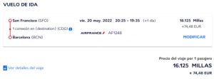 Flying Blue premios promo enero 2022