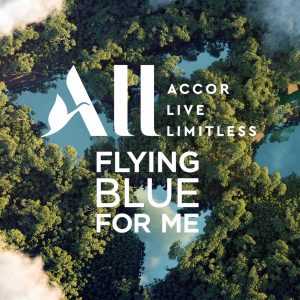 MILES+POINTS Flying Blue y ALL Accor Logo